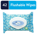 Great Value Fresh Scent Flushable Wipes, 1 Flip-Top Pack, 42 Total Wipes EasyOptionXY LLC