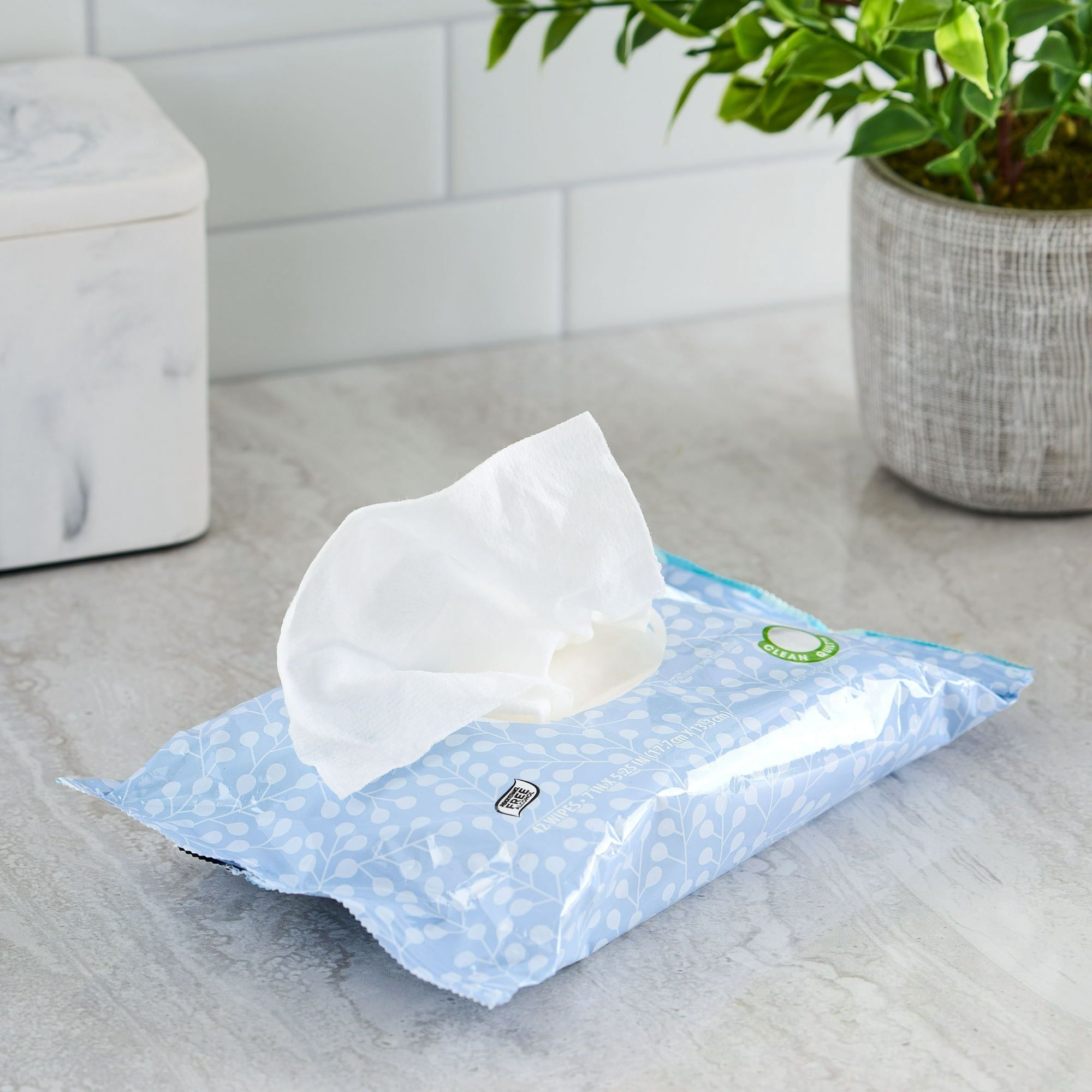 Great Value Fresh Scent Flushable Wipes, 1 Flip-Top Pack, 42 Total Wipes EasyOptionXY LLC