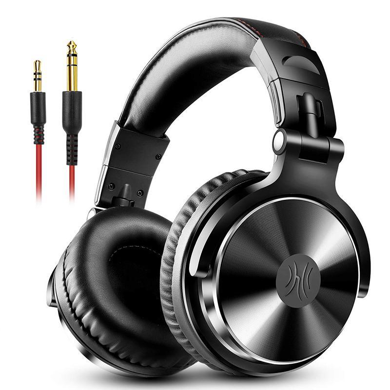 Proffesional Studio Luxury STEVVEX  Headphones Hifi Studio DJ Headphone Wired Monitor Music Gaming Headset Earphone For Phone Computer PC With Mic - SJB-DIAMOND ELITES