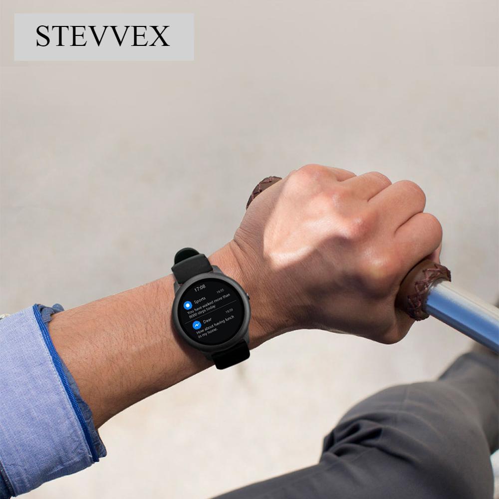 STEVVEX Solar Smart Watch  Sport Metal Heart Rate Sleep Monitor IP 68 Waterproof iOS Android Global Version - SJB-DIAMOND ELITES