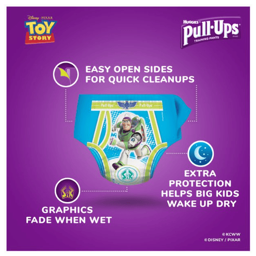 Pull-Ups Boys' Night-Time Training Pants; 2T-3T; 23 Ct EasyOptionXY LLC