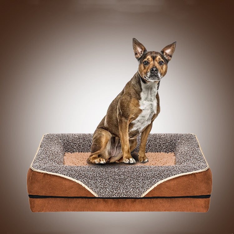 Pet Supplies Square Sofa Bed Dog Kennel Cat Litter Pet Pad Pi-Mart