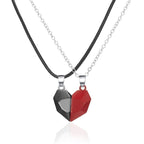 Korean Fashion Magnetic Couple Necklace Pi-Mart