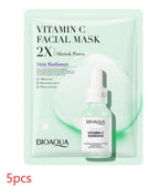 Collagen Face Mask Moisturizing Firming Face Sheet Mask Hyaluronic Acid Facial Masks Beauty Skin Care Gel Skin Care Lootquake LLC