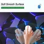 1pc Durable Gaming Mouse Pad with Stylish Geometric Design - Waterproof, Non-Slip, Washable Desk Mat for Keyboard, Sketchbook - Ideal Gift for Gamers, Office, and Study Accessories - Polyester Material No Battery Required Lootquake LLC