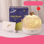 Children's Bedroom Dream Rotating Gypsophila Projection Lamp Pi-Mart