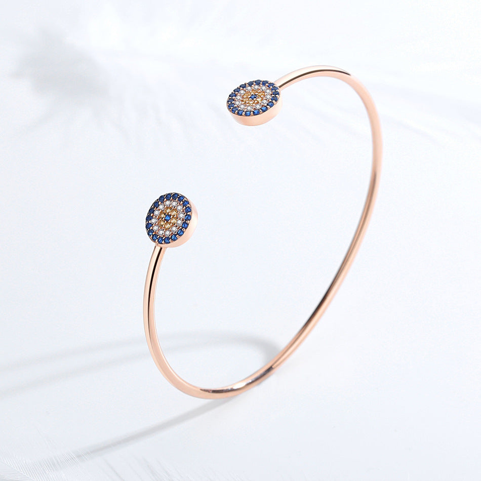 Tongzhe S925 Silver Bracelet Factory Direct Cross-border Hot Bangle Bracelet Wholesale In Spot Pi-Mart