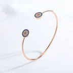 Tongzhe S925 Silver Bracelet Factory Direct Cross-border Hot Bangle Bracelet Wholesale In Spot Pi-Mart