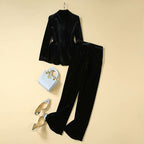Velvet professional suit high-end women Pi-Mart