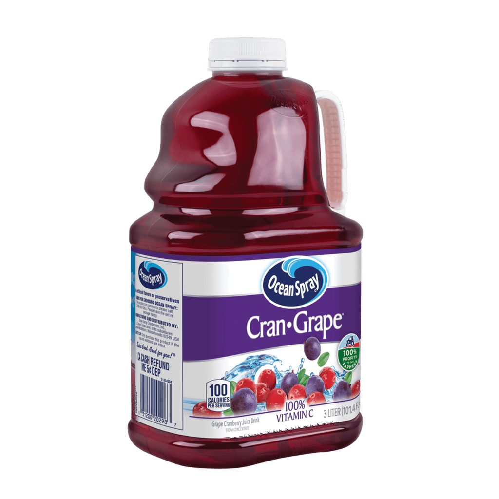 Ocean Spray Cranberry Grape Juice Drink, 101.4 fl oz EasyOptionXY LLC
