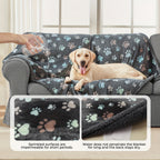 Waterproof Sherpa Fleece Dog Blanket For Small Medium Large Dogs, Reversible Couch Cover, Machine Washable Pet Puppy Blanket With Anti-Tear Protection Lootquake LLC