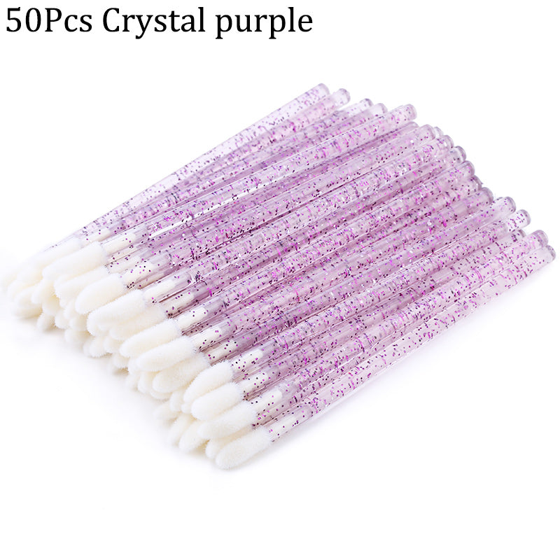 Crystal rod lip brush red brush lip gloss brush Pi-Mart