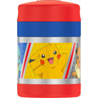Thermos Vacuum Insulated Funtainer Food Jar with Spoon, Pok¨¦mon, 10 ounce