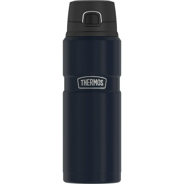 Thermos Stainless King Vacuum Insulated Stainless Steel Drink Bottle, 24oz, Matte Midnight Blue EasyOptionXY LLC