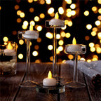6/12PCS Floating Candle Lights LED Floating Candles Flameless Tea Lights Warm Yellow Battery Operated Waterproof Decoration for Wedding Thanksgiving Christmas Waterproof Flameless on Water Candles LED Tea Light Wedding Party Decorative Stevvex