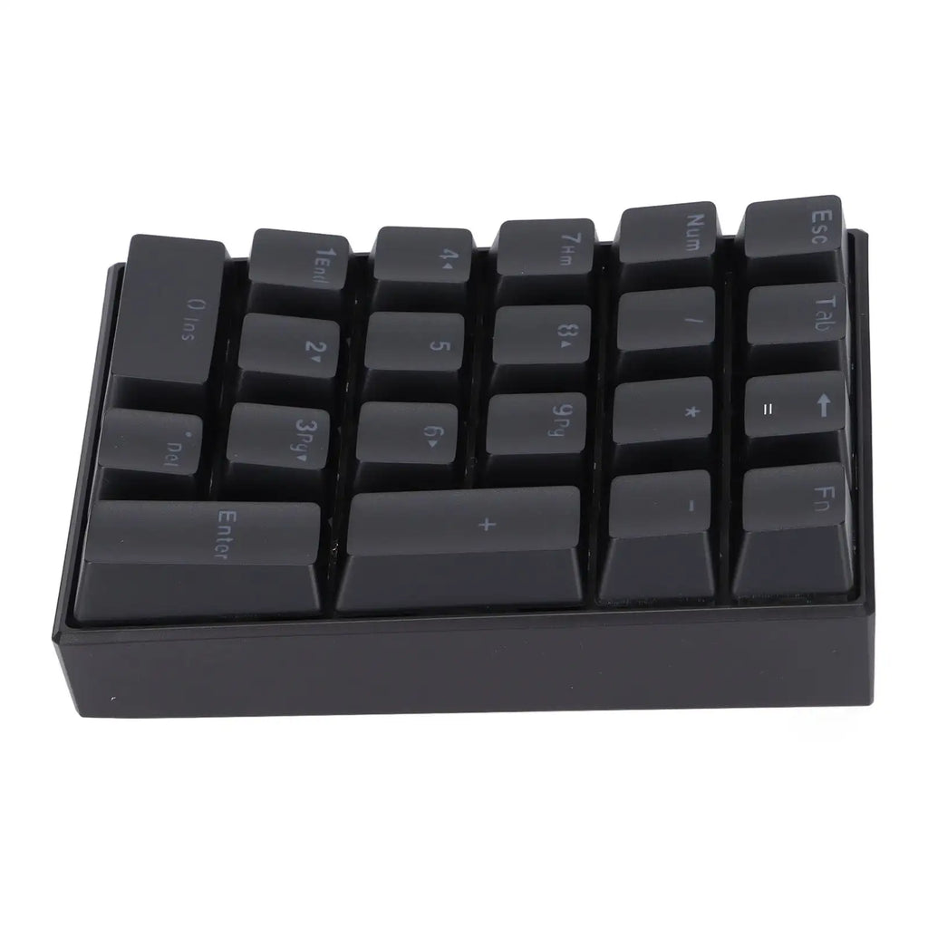 Wired Keyboard Stepped Keycap Fadeless Durable Backlit 21 Keys LED Mechanical KeyboardRed Shaft - SJB-DIAMOND ELITES