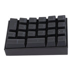 Wired Keyboard Stepped Keycap Fadeless Durable Backlit 21 Keys LED Mechanical KeyboardRed Shaft - SJB-DIAMOND ELITES
