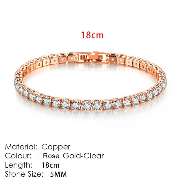 Fashion Multicolor Tennis Bracelet for Women Pi-Mart