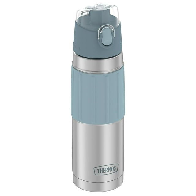Thermos 2465SSG6 18 Ounce Vacuum-Insulated Stainless Steel Hydration Bottle, Gray EasyOptionXY LLC