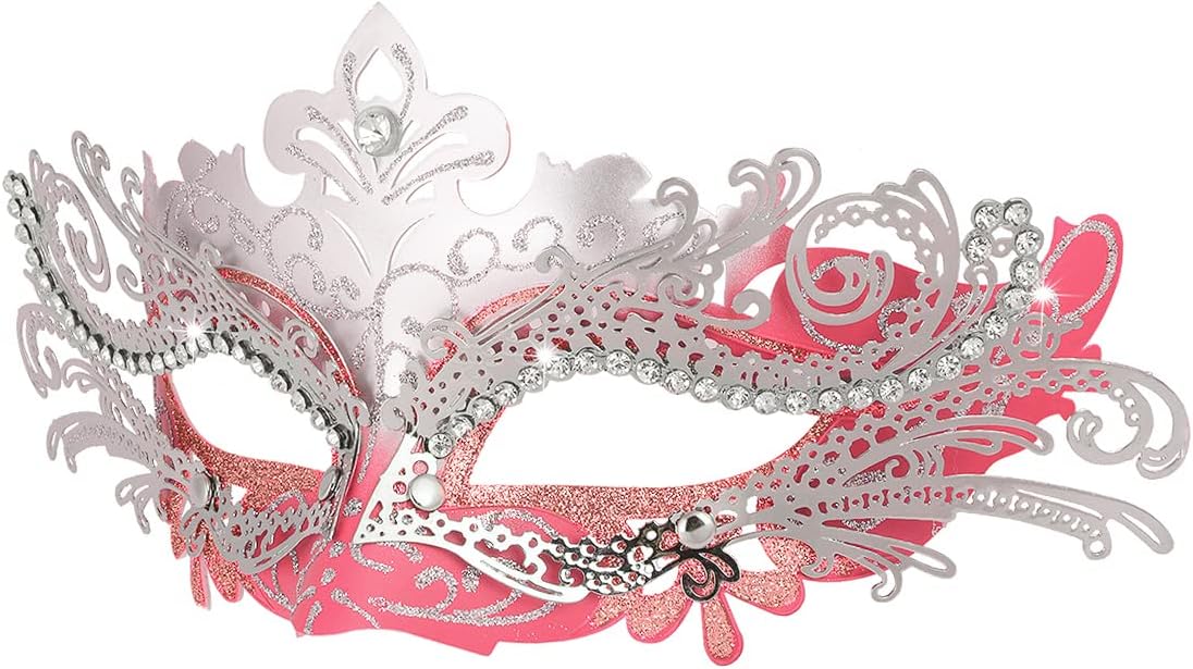Masquerade Mask, Mardi Gras Deecorations Venetian Masks for Womens - SJB-DIAMOND ELITES