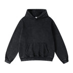 Women's Loose Retro Fleece Hooded Sweatshirt Pi-Mart