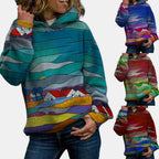 Cat print sweatshirt Pi-Mart