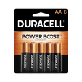 Duracell Coppertop AA Battery with POWER BOOST?, 8 Pack Long-Lasting Batteries