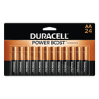 Duracell Coppertop AA Battery with POWER BOOST?, 24 Pack Long-Lasting Batteries
