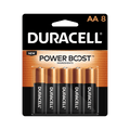 Duracell Coppertop AA Battery, Long Lasting Double A Batteries, 8 Pack