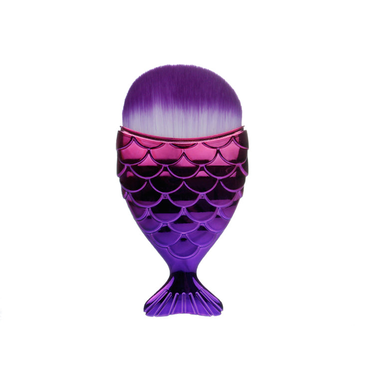 Fishtail makeup brush single Pi-Mart