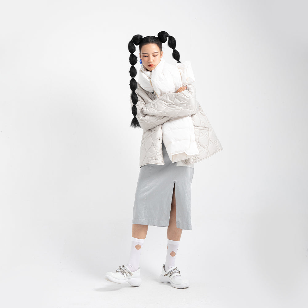 Japanese Trendy Street Design Sense Small Padded Jacket