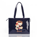 Letter printed handbag Pi-Mart
