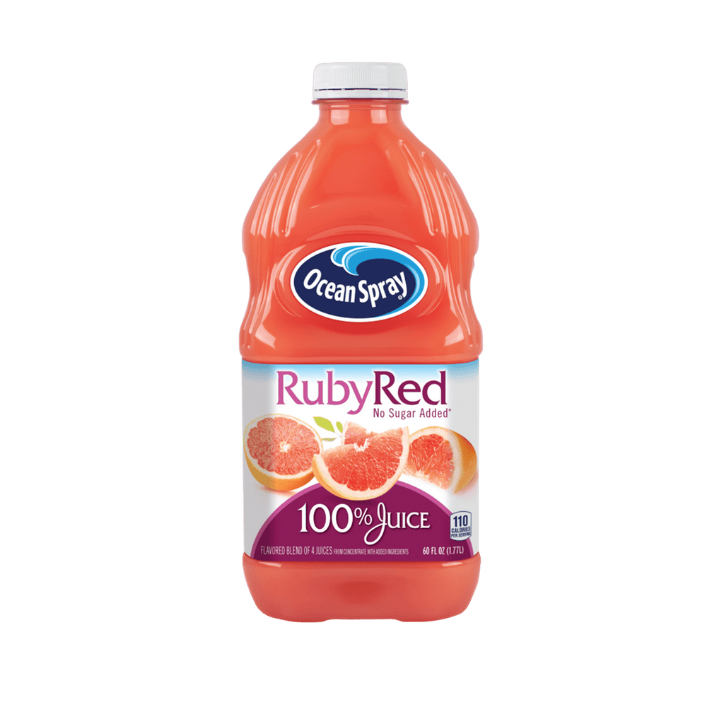 Ocean Spray 100% Juice, Ruby Red Grapefruit, 60 fl oz EasyOptionXY LLC