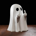 Halloween Ghost Figurine - Spooky Resin Ghost Statue, Cute Ghost Decor for Halloween Decorations, Porch and Indoor Spooky Home Decor (Ghost (1 Figurine)) - SJB-DIAMOND ELITES