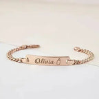 Baby Name Bracelet, Toddler Bracelet, Baby Shower Gift, Children's ID