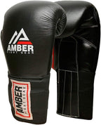 MFG Professional Hook and Loop Leather Training Boxing Gloves MMA - SJB-DIAMOND ELITES
