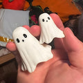 Halloween Ghost Figurine - Spooky Resin Ghost Statue, Cute Ghost Decor for Halloween Decorations, Porch and Indoor Spooky Home Decor (Ghost (1 Figurine)) - SJB-DIAMOND ELITES