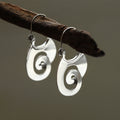 Spiral Design Ear Ring Retro Geometry Pi-Mart