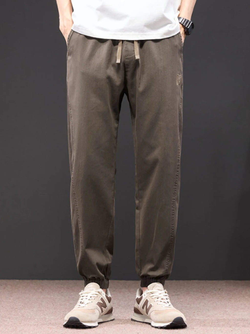 Men's Plus Size Casual Drawstring Joggers