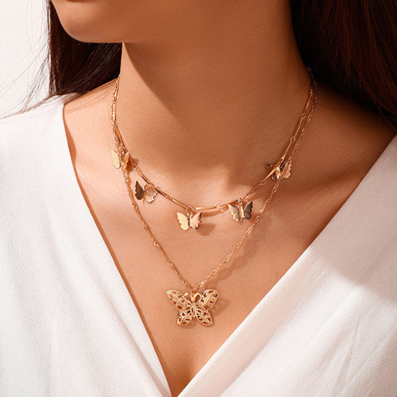 Pendant Butterfly Necklace - SJB-DIAMOND ELITES