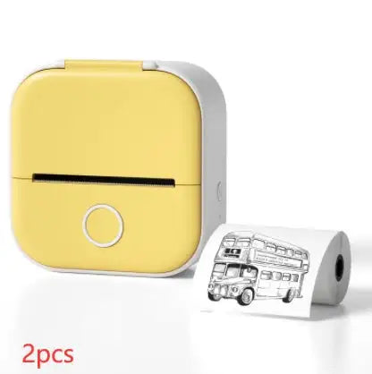 Portable Mini Printer for Students and Hobbyists, Bluetooth Thermal Label Printer - SJB-DIAMOND ELITES
