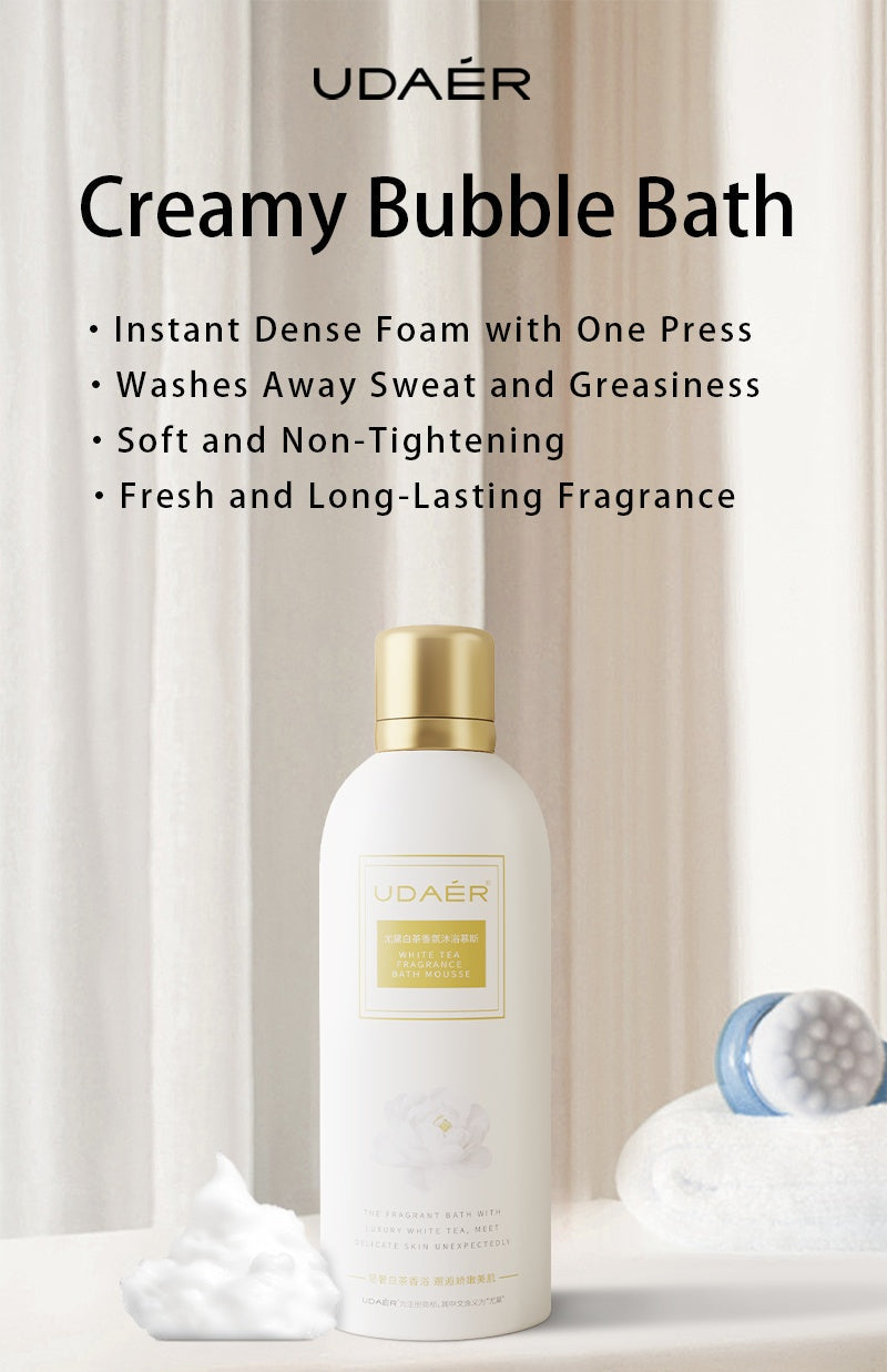 Cream Bubble Bath, Hydrating Shower Gel, Long-lasting Fragrance, Fragrance Body Mousse Lootquake LLC