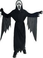 Scary Horror GhostFace Mask with Bloody Toy Knife Halloween Scream Cosplay Costume - SJB-DIAMOND ELITES