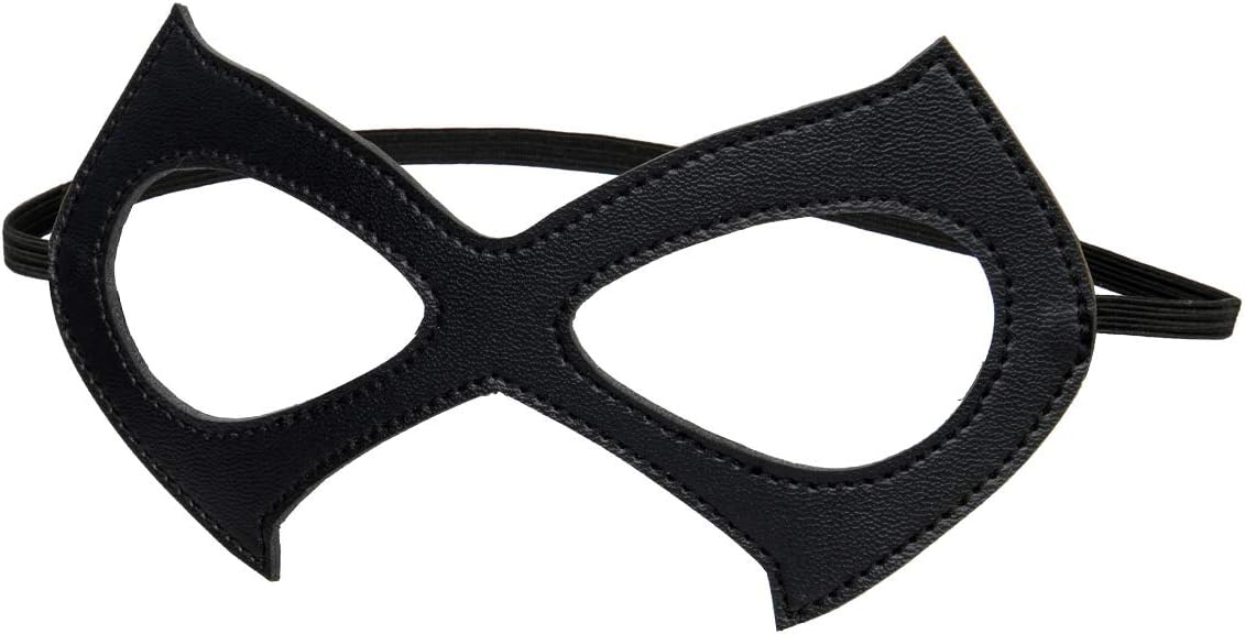 Luxury Black Red Leather Half Cat Eye Costume Mask Halloween Cosplay Fancy Dress Make Up Masquerade Party Props - SJB-DIAMOND ELITES