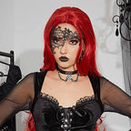 Masquerade Lace Mask Women Black Lace Masks Costume Party Proms Face Mask Halloween Eye Mask - SJB-DIAMOND ELITES
