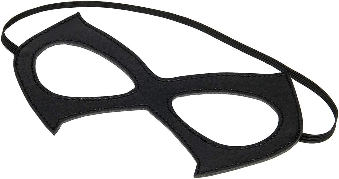 Luxury Black Red Leather Half Cat Eye Costume Mask Halloween Cosplay Fancy Dress Make Up Masquerade Party Props - SJB-DIAMOND ELITES