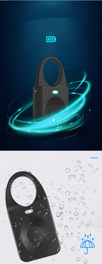 Outdoor waterproof luggage fingerprint padlock Pi-Mart
