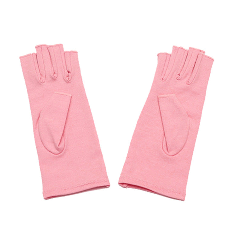 Breathable Health Care Half Finger Gloves Pi-Mart