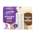 Swiffer Power Mop Wood Mopping Head Scrubbing Strips Refills, 5 Count - SJB-DIAMOND ELITES