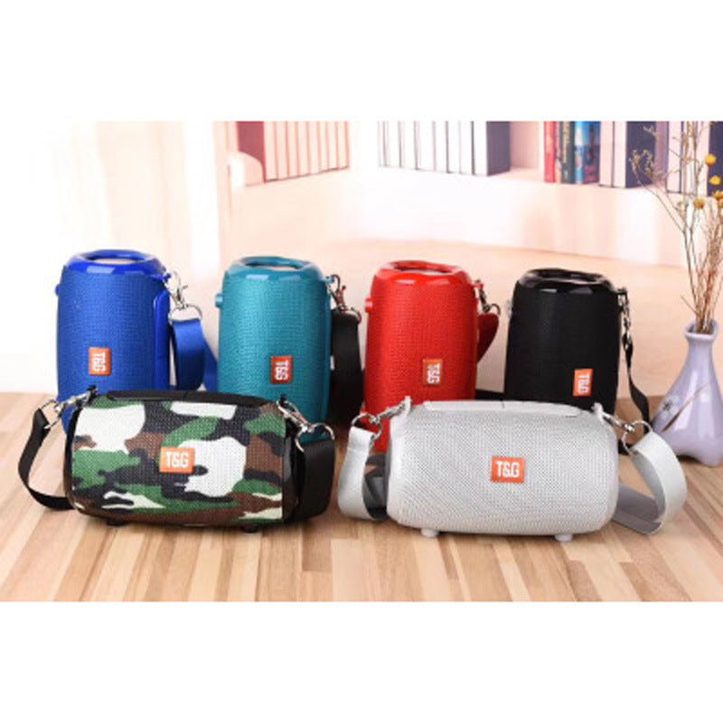 Bluetooth speaker portable card cloth outdoor strap Pi-Mart